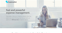 Desktop Screenshot of expensebot.com